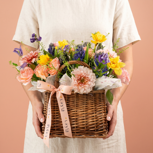 Petite Woven Bloom Basket