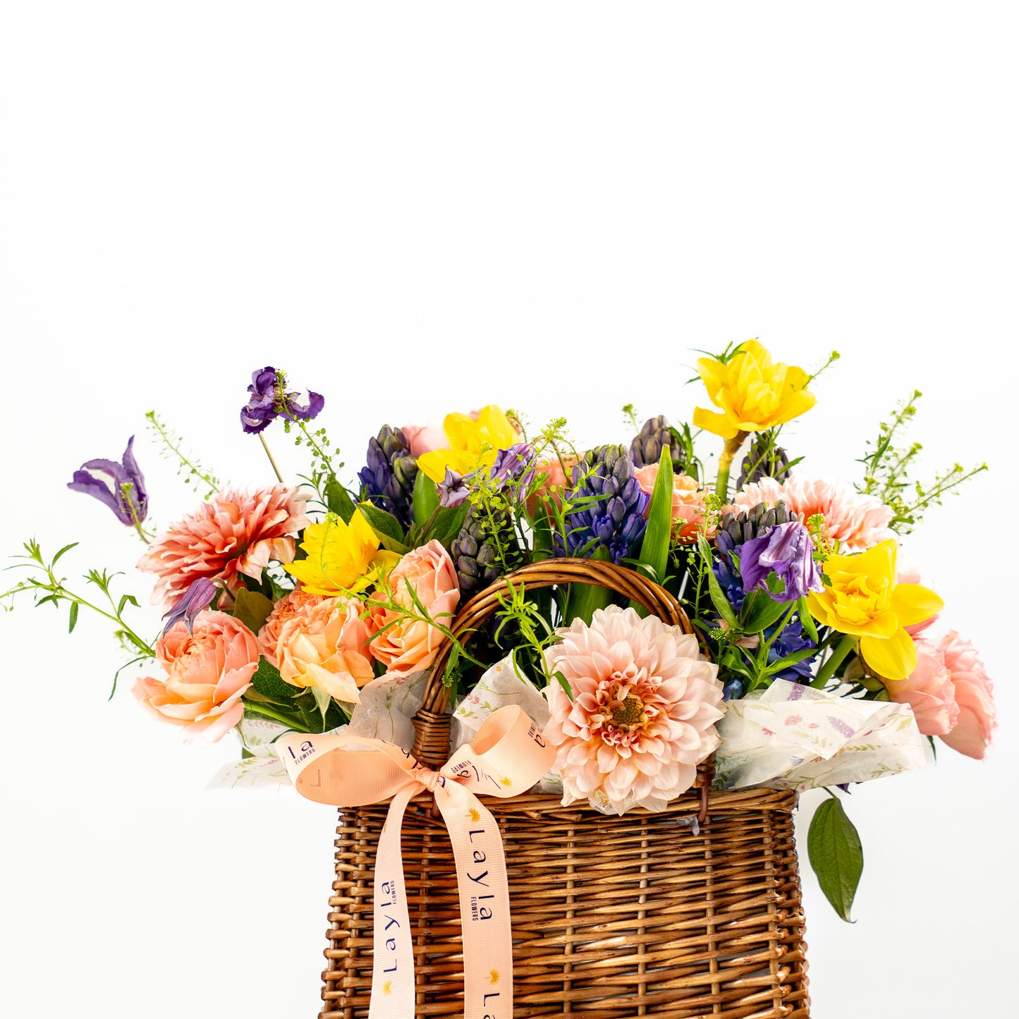 Petite Woven Bloom Basket