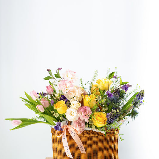 Chic Spring Woven Basket