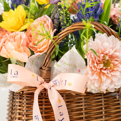 Petite Woven Bloom Basket